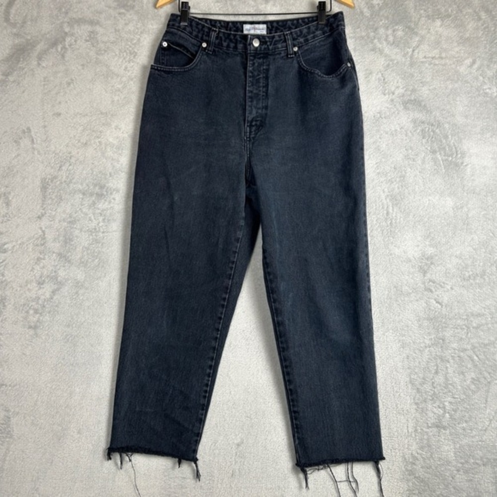 Vintage French Dressing Paris Jeans CBlack High Waist‎ Straight Grunge 90s Y2K